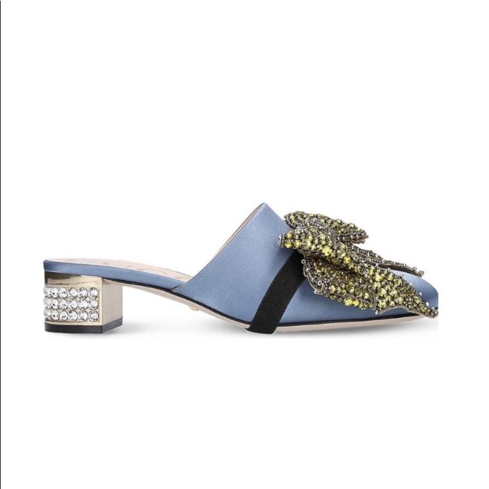 GUCCI Candy Satin Mule/Slides